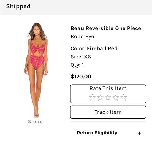 Revolve Bond Eye Beau Reversible One Piece - Picture 2 of 7